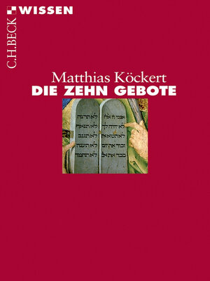 cover image of Die Zehn Gebote